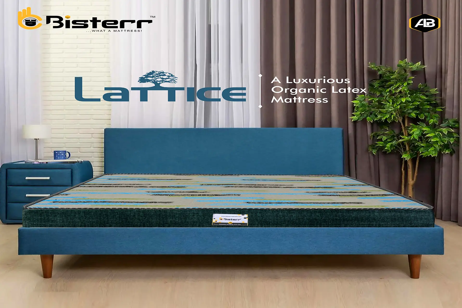 LATTICE An Organic Latex Luxurious Mattress