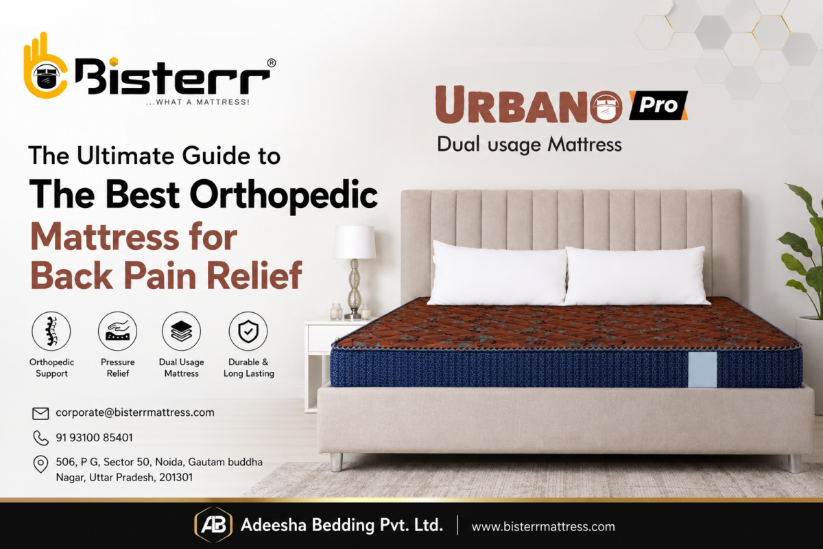 best orthopedic mattress for back pain in india