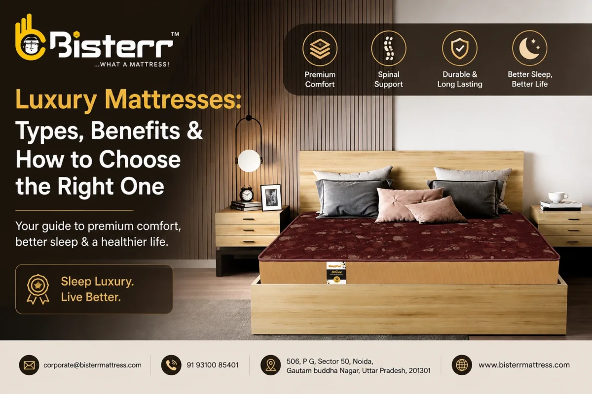 Luxury Mattresses Types, Benefit & How to Choose the Right One